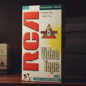 NEW RCA VHS Blank Video Tapes T-120H Standard Grade Sealed